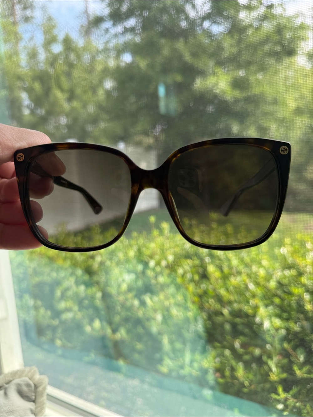 Gucci Havana Sunglasses Tortoise Brown - Picture 10 of 12